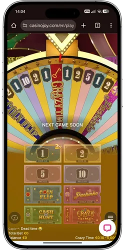 Crazy Time Pachinko spel